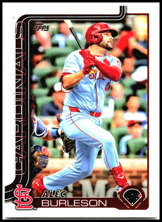 2025 Topps #41 Alec Burleson St. Louis Cardinals