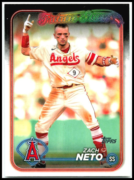 2024 Topps #545 Zach Neto Los Angeles Angels