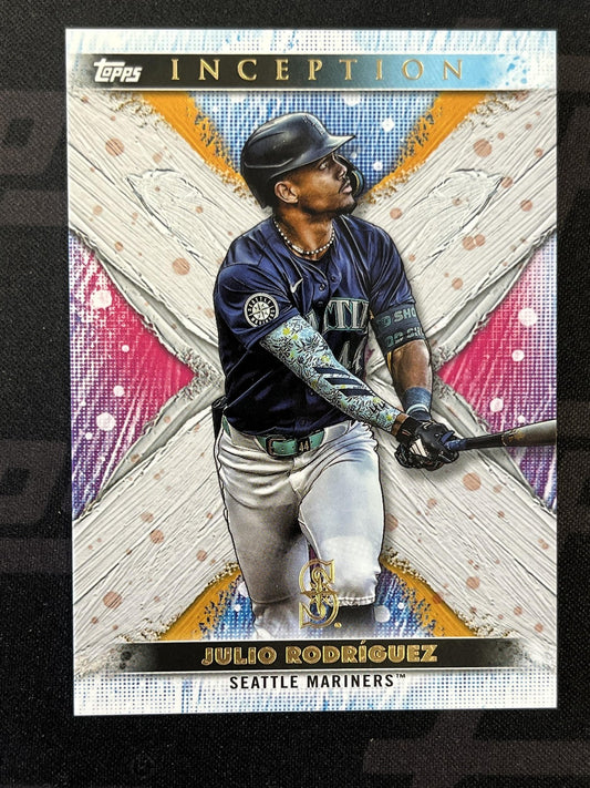 2024 Topps Inception "X" SP #181 Julio Rodríguez Seattle Mariners