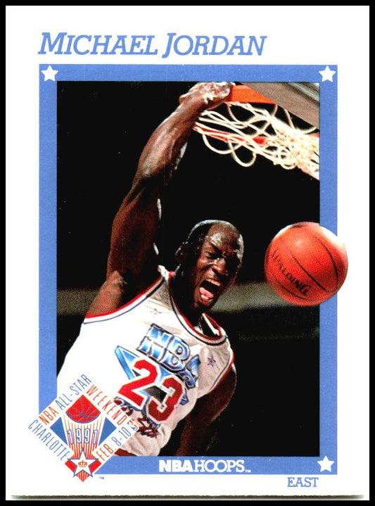 1991-92 Hoops #253 Michael Jordan Chicago Bulls