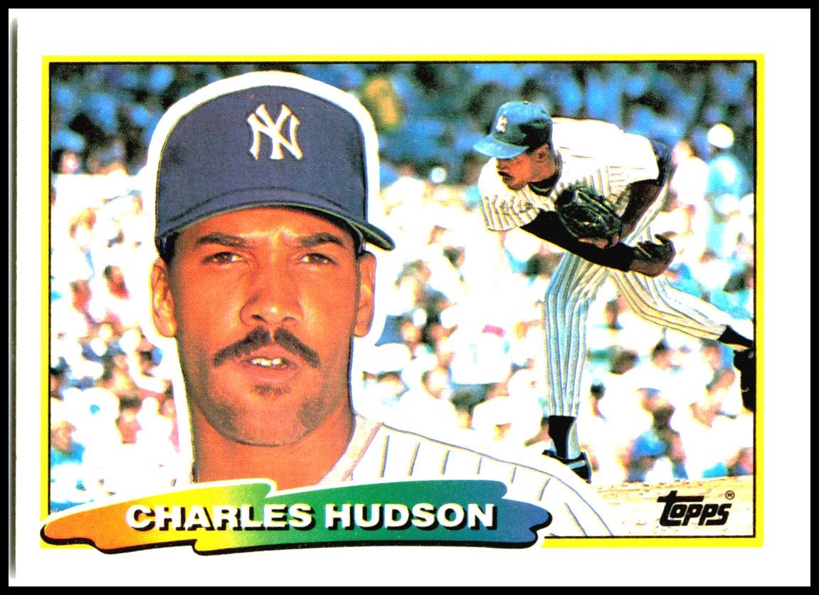 1988 Topps Big #212b Charles Hudson New York Yankees