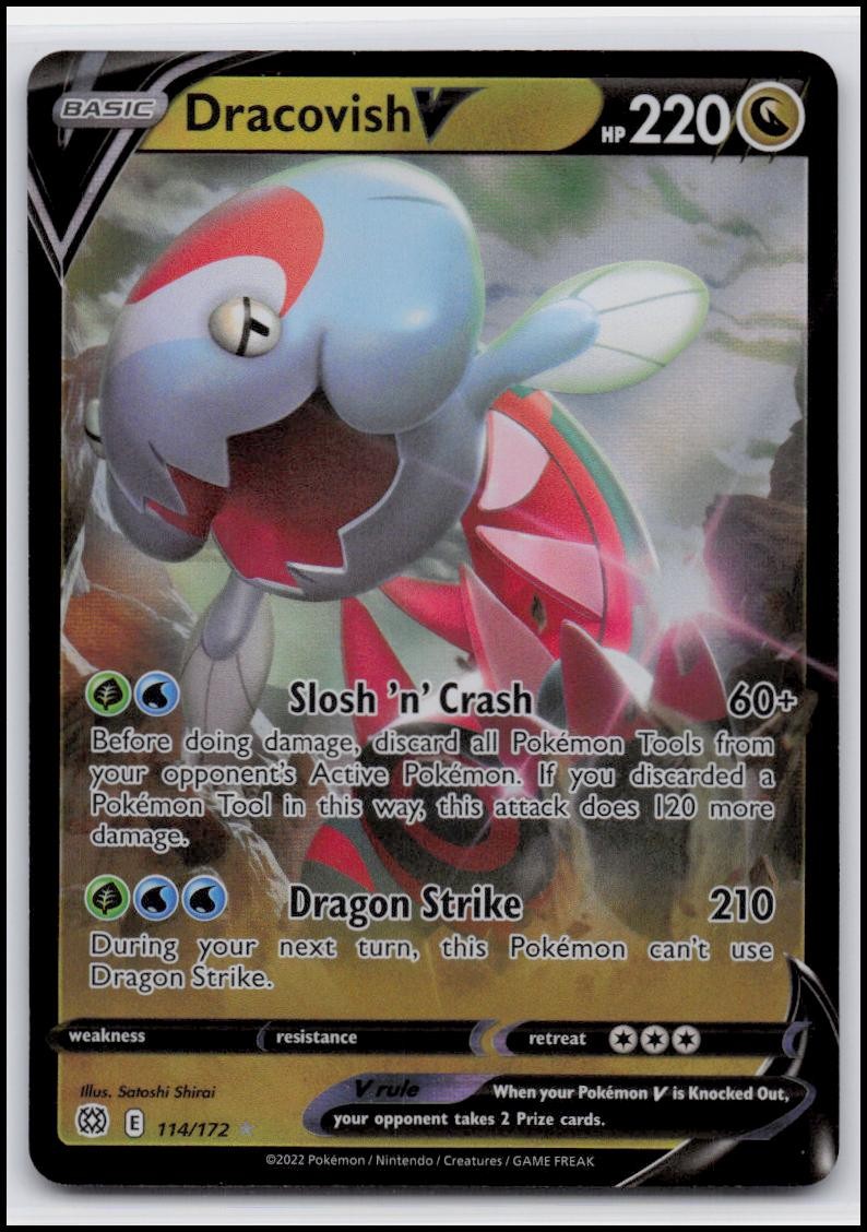 SWSH09: Brilliant Stars #114/172 Dracovish V