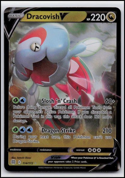 SWSH09: Brilliant Stars #114/172 Dracovish V