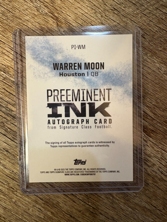 2024 Topps Signature Class RCV-MN Malik Nabers Auto #/5 New York Giants