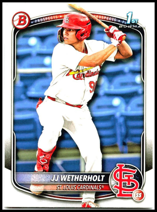2025 Bowman #BP-22 JJ Wetherholt St. Louis Cardinals