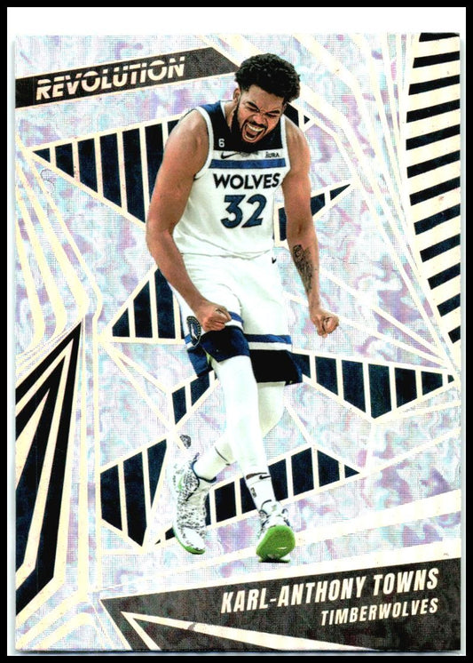 2023-24 Panini Revolution Avalanche #69 Karl-Anthony Towns Minnesota