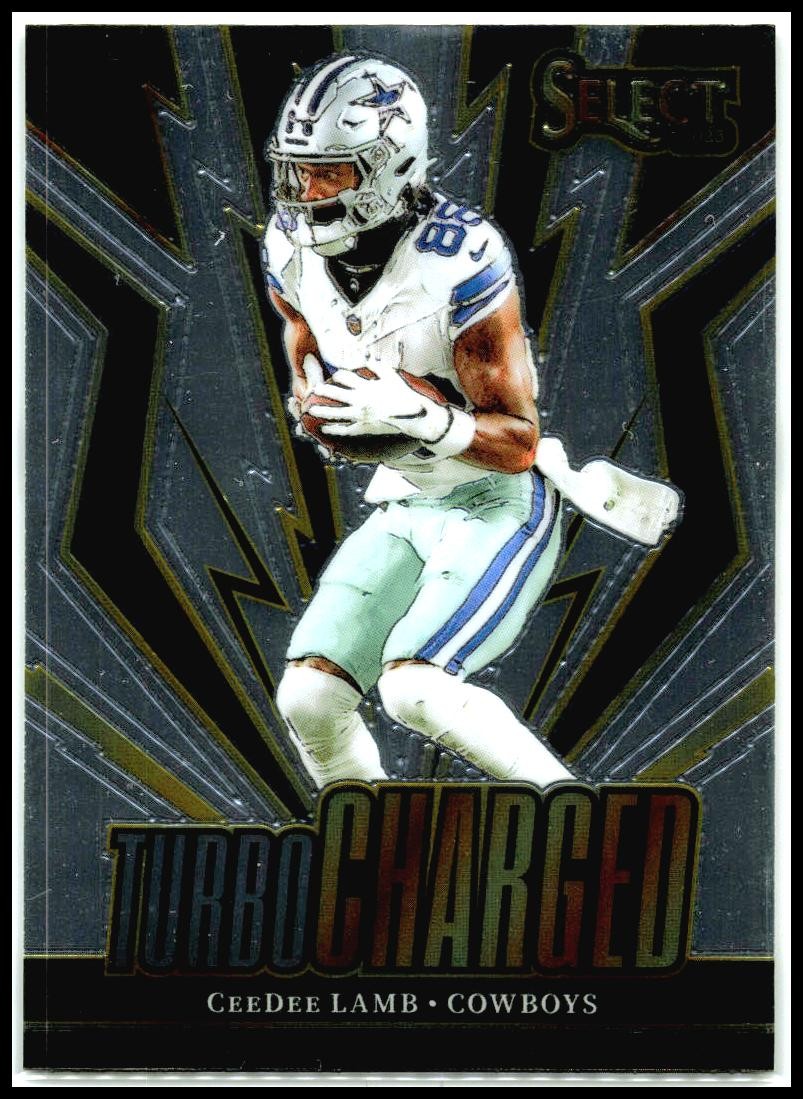 2023 Panini Select Turbocharged #TUR-CLA CeeDee Lamb Dallas Cowboys