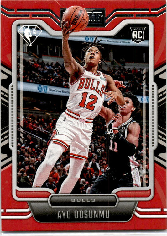 2021-22 Panini Chronicles #293 Ayo Dosunmu Chicago Bulls