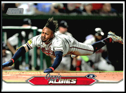 2024 Stadium Club #64 Ozzie Albies Atlanta Braves