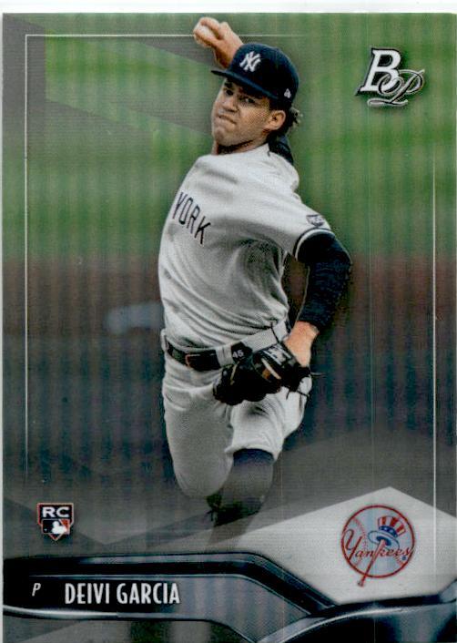 2021 Bowman Platinum #63 Deivi Garcia Rookie New York Yankees