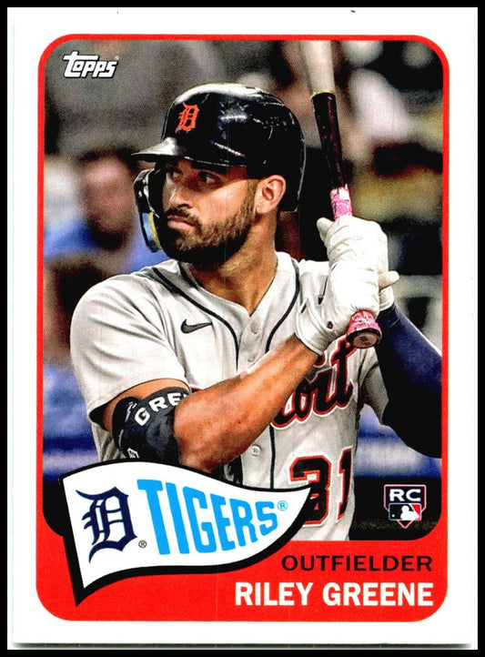 2023 Topps Archives #113 Riley Greene Rookie Detroit Tigers
