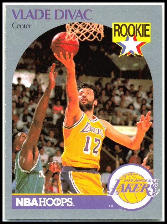 1990 Hoops Team Night Los Angeles Lakers #NNO Vlade Divac Los Angeles Lakers