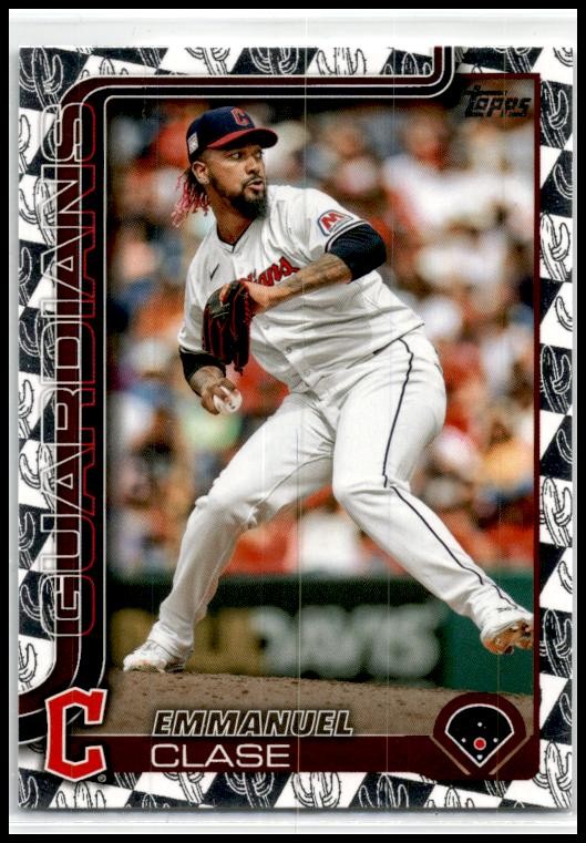 2025 Topps Spring Training #326 Emmanuel Clase Cleveland Guardians