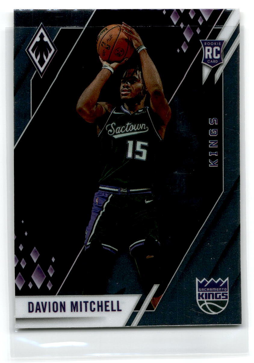 2021 Phoenix #670 Davion Mitchell Sacramento Kings