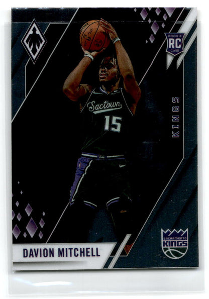 2021 Phoenix #670 Davion Mitchell Sacramento Kings
