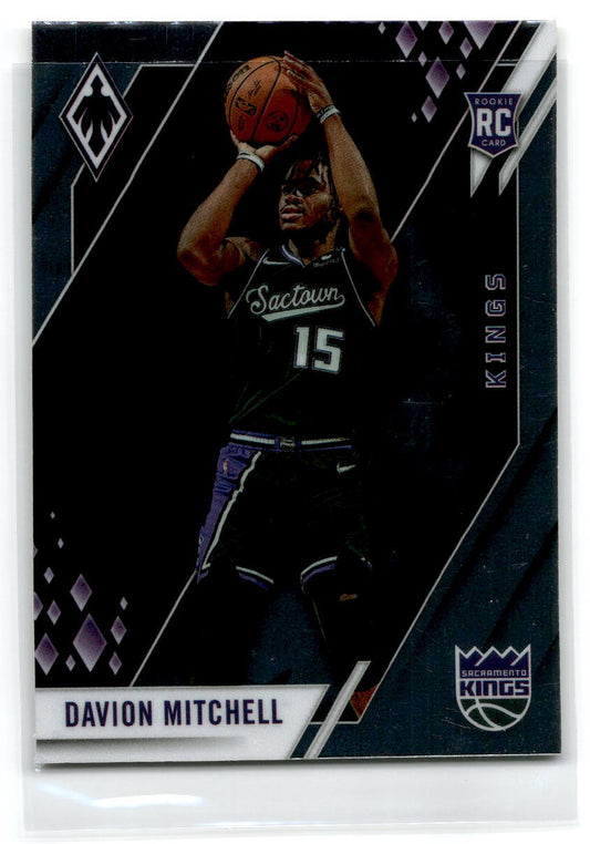2021 Phoenix #670 Davion Mitchell Sacramento Kings
