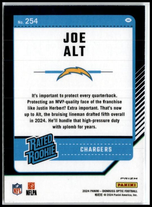 2024 Donruss Optic Stars #254 Joe Alt Rookie