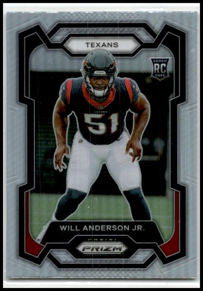 2023 Panini Prizm Silver #342 Will Anderson Jr. Houston Texans