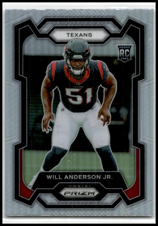 2023 Panini Prizm Silver #342 Will Anderson Jr. Houston Texans