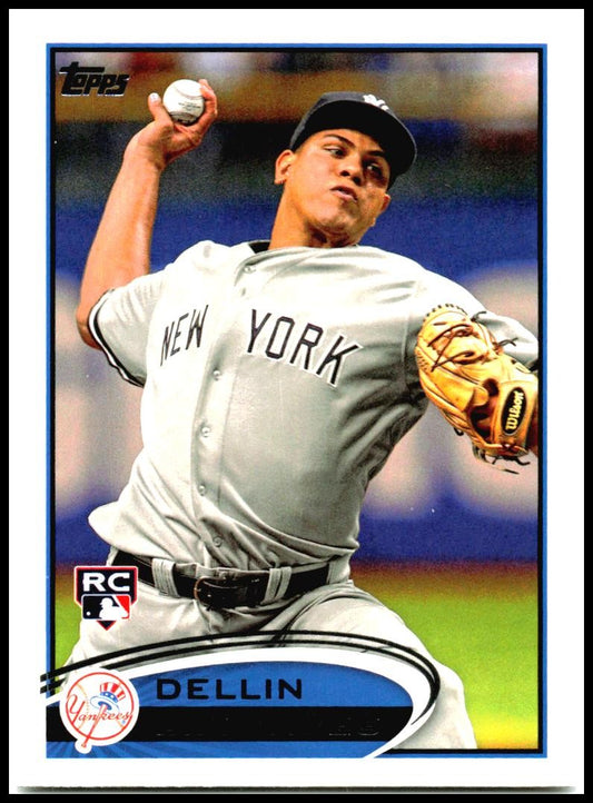 2012 Topps #252 Dellin Betances Rookie New York Yankees