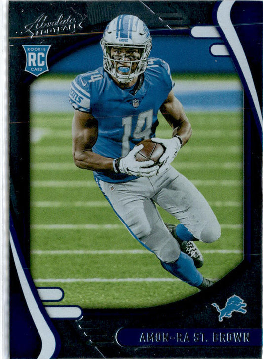 2021 Panini Absolute Retail #131 Amon-Ra St. Brown Rookie Detroit Lions