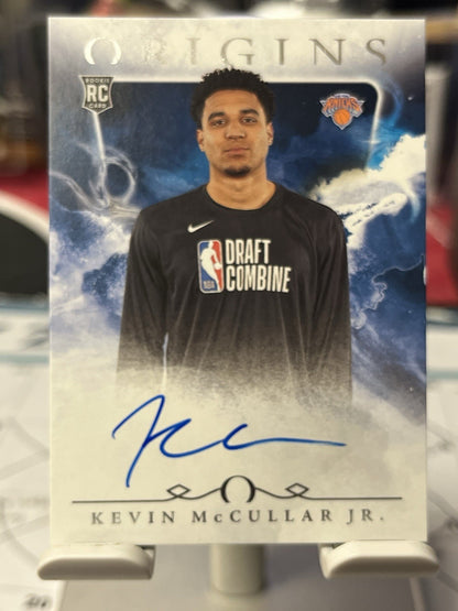 2024-25 Origins RA-KMJ Kevin McCullar JR Auto New York Knicks