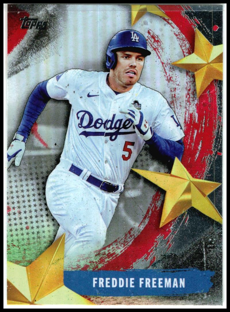 2025 Topps Stars of MLB #SMLB-42 Freddie Freeman Los Angeles Dodgers