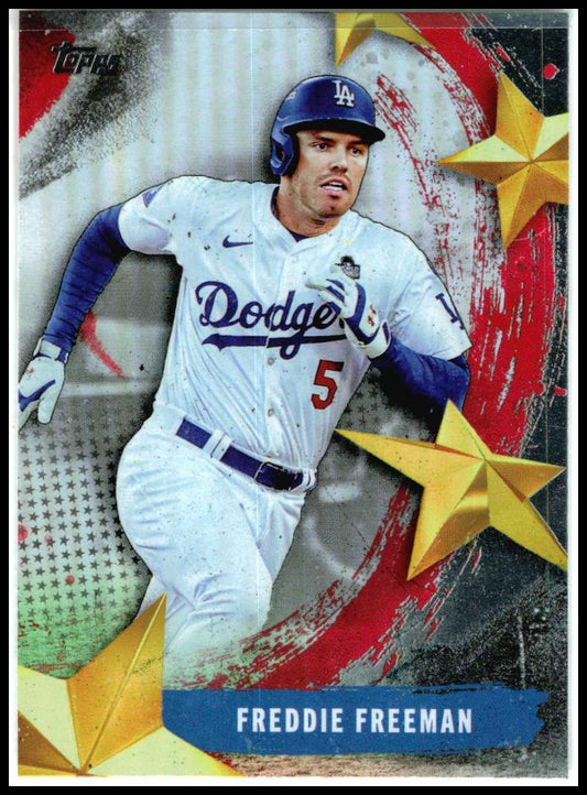 2025 Topps Stars of MLB #SMLB-42 Freddie Freeman Los Angeles Dodgers