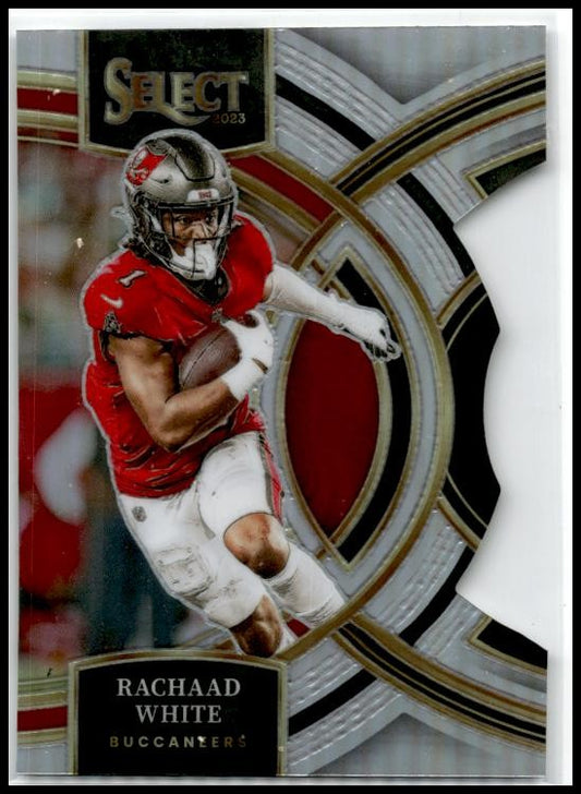 2023 Panini Select Silver Prizms Die Cuts #197 Rachaad White Rays