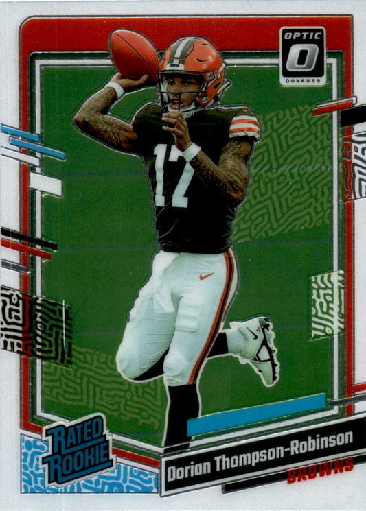 2023 Donruss Optic #225 Dorian Thompson-Robinson Cleveland Browns