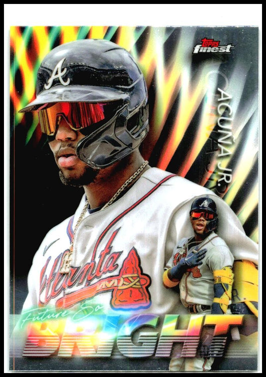 2024 Finest Future So Bright #FSB-4 Ronald Acuña Jr. Atlanta Braves