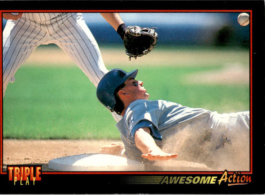 1993 Triple Play #193 Omar Vizquel Seattle Mariners