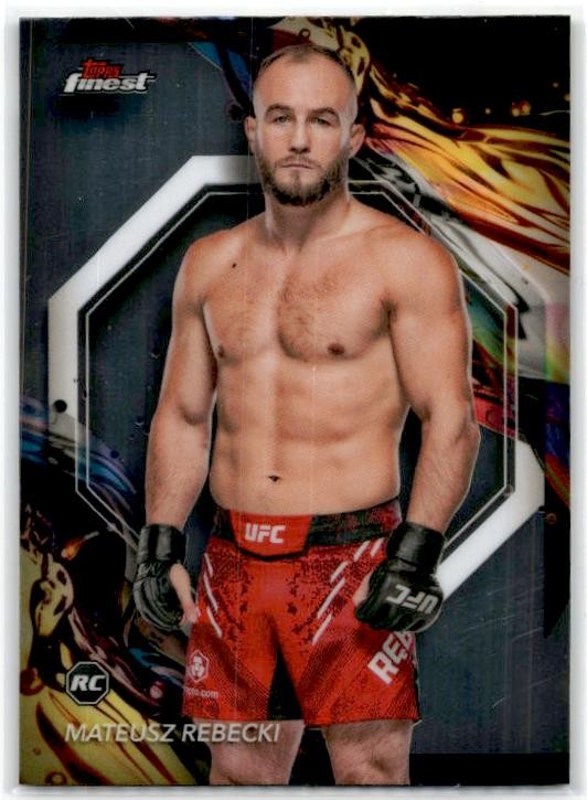 2024 Topps Finest UFC #106 Mateusz Gamrot