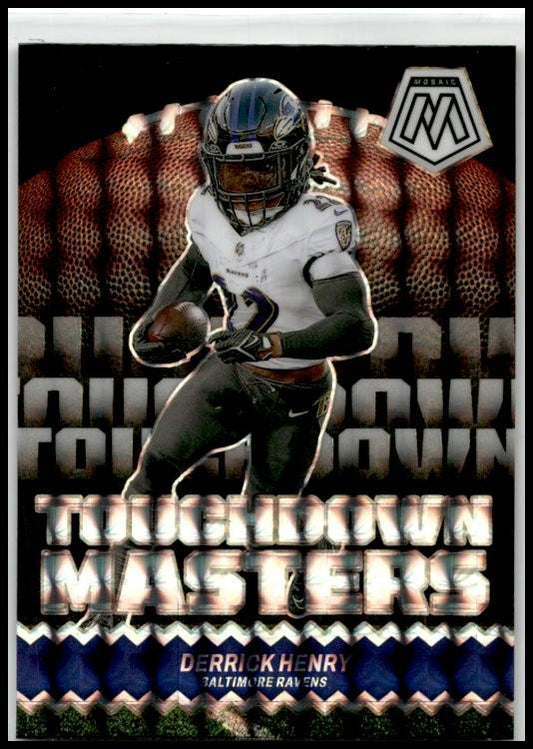 2024 Panini Mosaic Touchdown Masters Mosaic #TM-DHY Derrick Henry Ravens