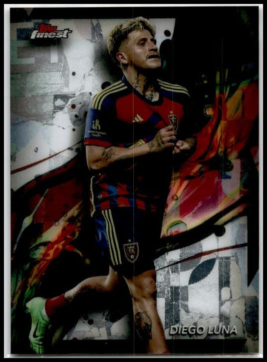 2024 Topps Finest MLS #87 Ddiego Lunda Real Salt Lake