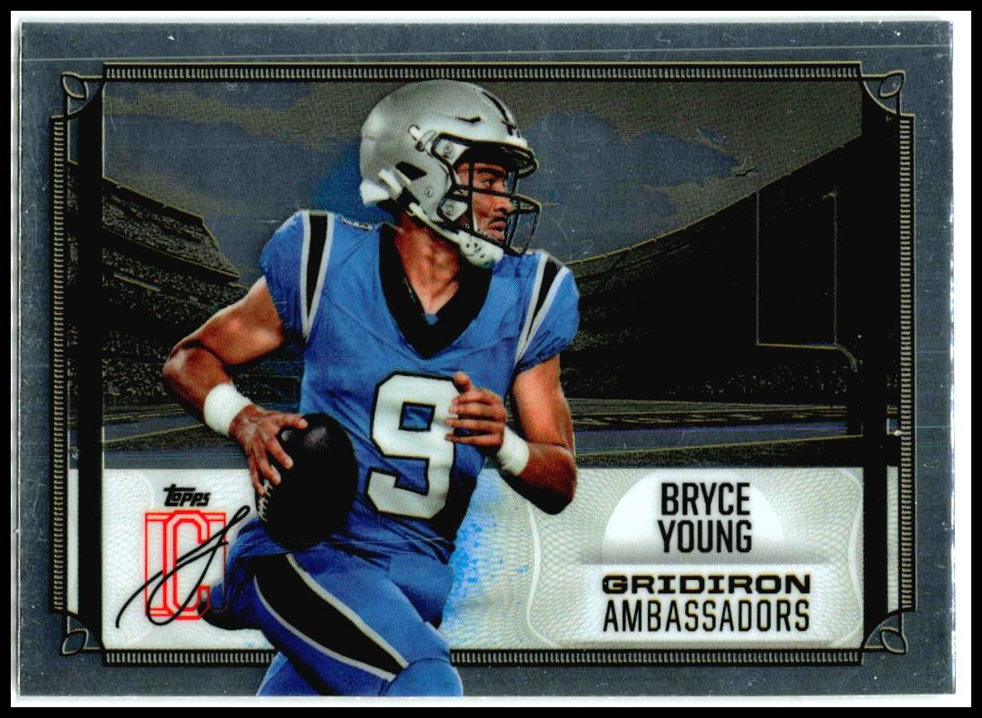 2024 Signature Class Gridiron Ambassadors #GA-14 Bryce Young Carolina Panthers