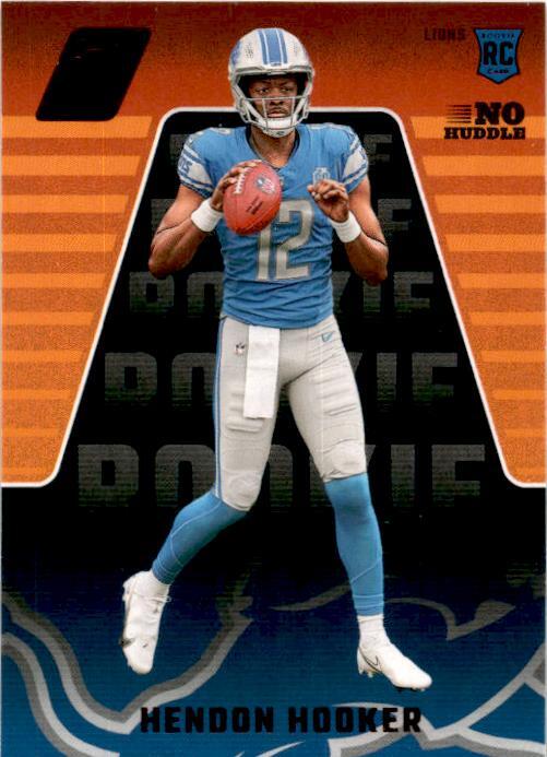 2023 Panini Zenith No Huddle #142 Hendon Hooker Rookie Detroit Lions