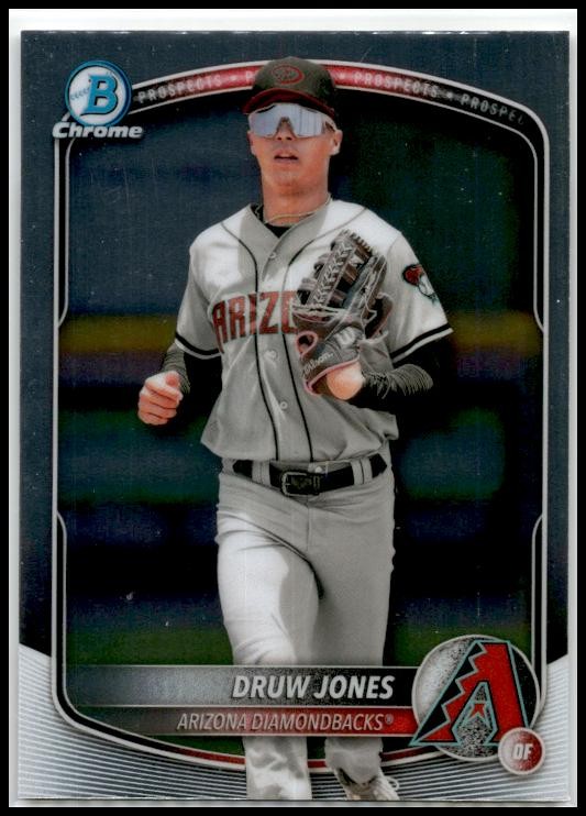 2025 Bowman Chrome #BCP-138 Druw Jones Diamondbacks