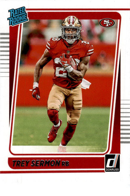 2021 Donruss Rated Rookie #276 Trey Sermon