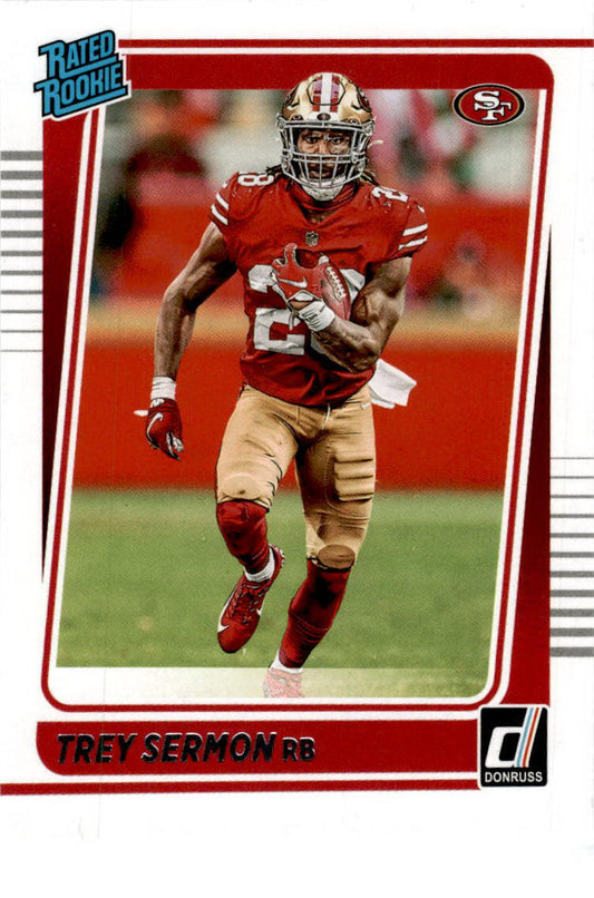 2021 Donruss Rated Rookie #276 Trey Sermon