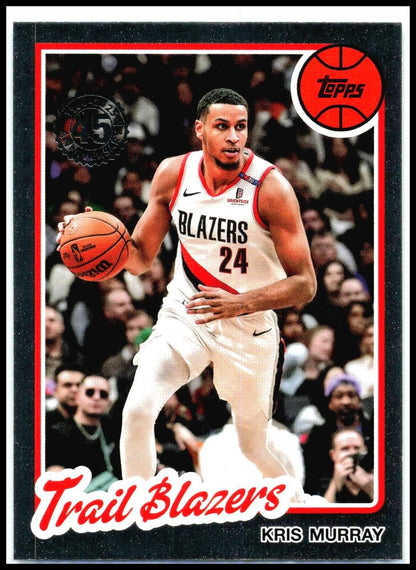 2025-26 Topps 1980-81 Topps Basketball #80BK-11 Kris Murray Trail Blazers