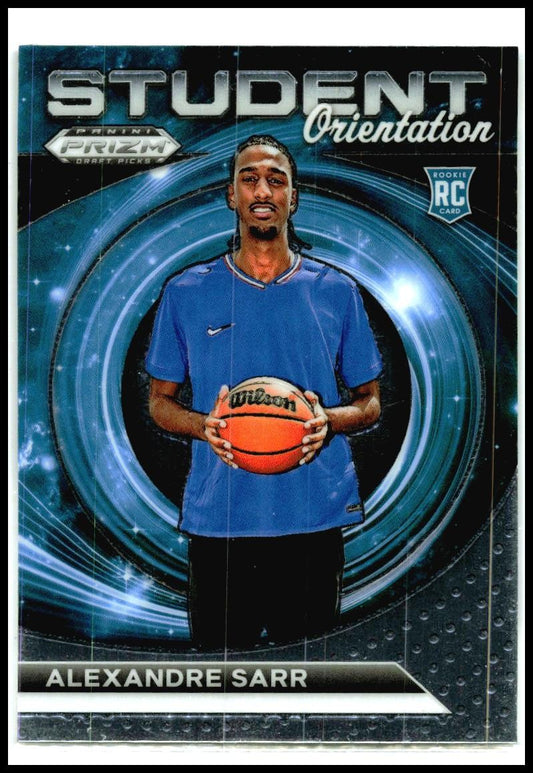 2024 Panini Prizm Draft Picks Student Orientation #17 Alexandre Sarr
