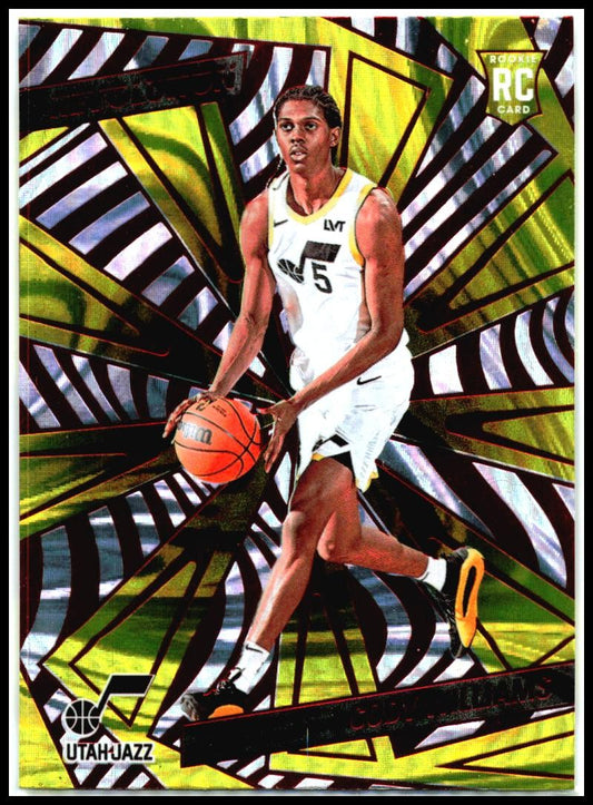 2024-25 Panini Revolution #110 Cody Williams Rookie Utah Jazz