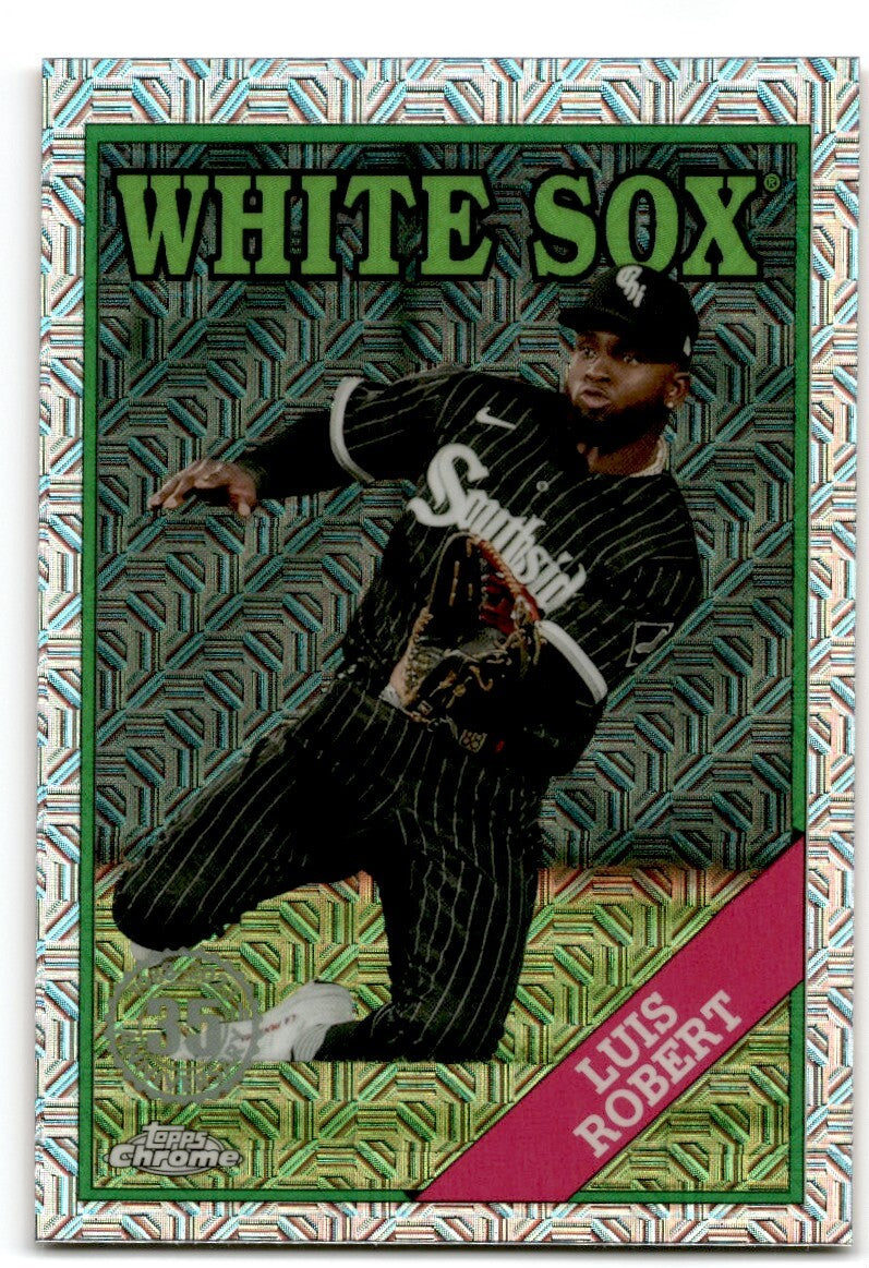 2023 Topps chrome silver pack mojo Luis Robert Chicago White Sox #T88C-29