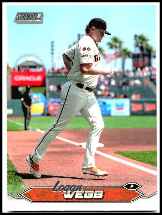 2024 Stadium Club #288 Logan Webb San Francisco Giants