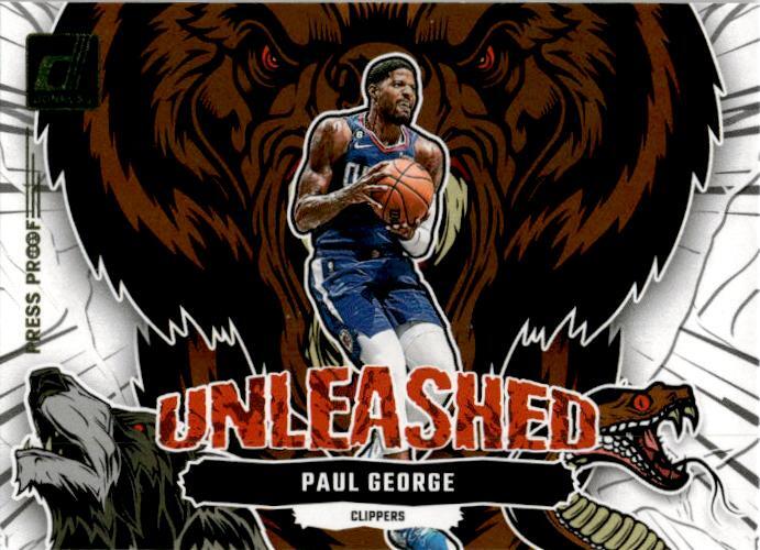 2023-24 Donruss Unleashed Press Proof #2 Paul George Los Angeles Clippers