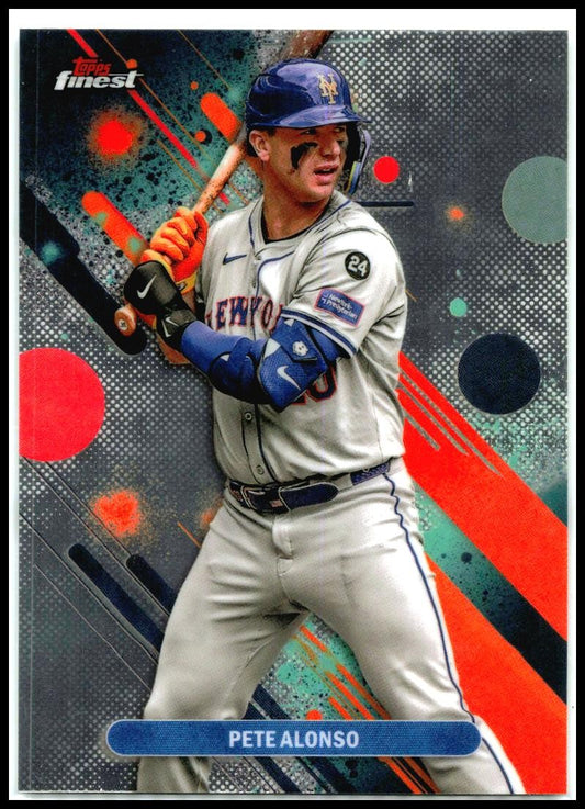 2025 Topps Finest #20 Pete Alonso Mets