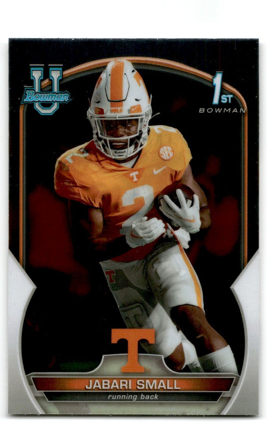 2022 Bowman University Chrome Jabari Snmall Tennessee Volunteers #19