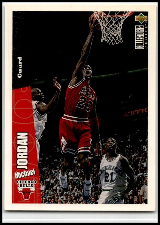 1996-97 Upper Deck Collector Choice #23 Michael Jordan Bulls