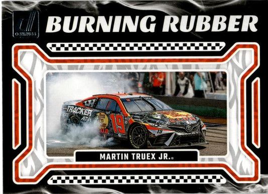 2024 Donruss Racing Burning Rubber #17 Martin Truex Jr.